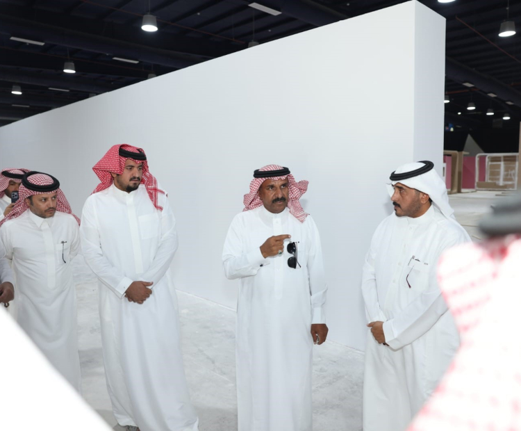 "I received Al-Mukhlis, the representative of Al Masane Al Kobra Company."